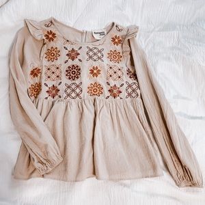 savanna jane embroidered top
